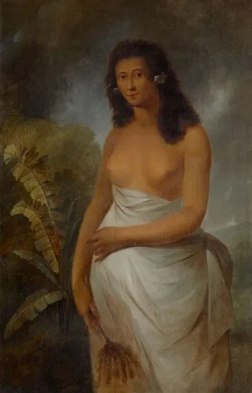 Image: Poedua [Poetua], daughter of Oreo, chief of Ulaietea, one of the Society Isles