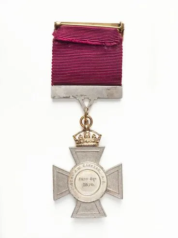 Image: New Zealand Cross medal