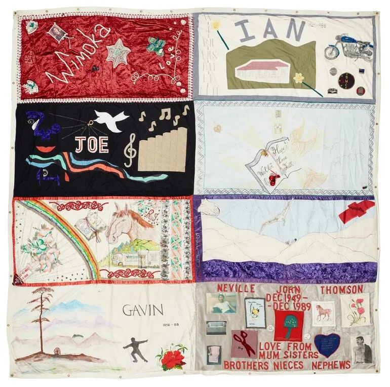 Image: New Zealand AIDS Memorial Quilt