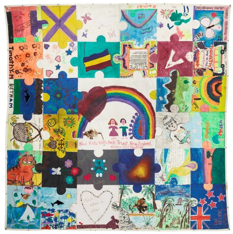 Image: New Zealand AIDS Memorial Quilt