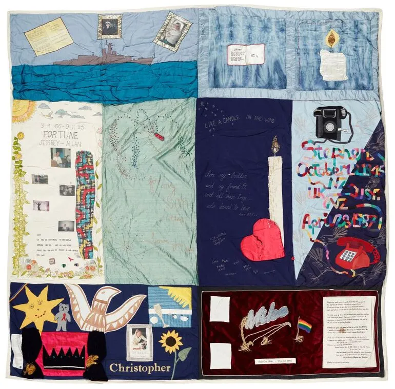 Image: New Zealand AIDS Memorial Quilt