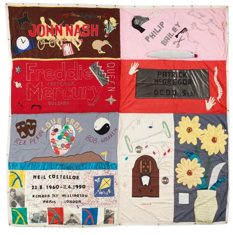 Image: New Zealand AIDS Memorial Quilt