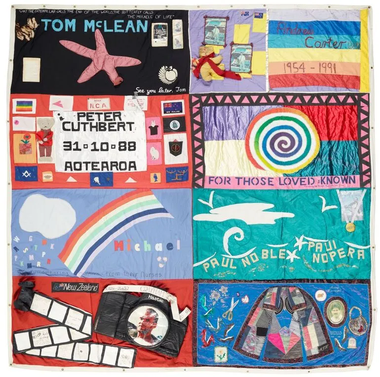 Image: New Zealand AIDS Memorial Quilt