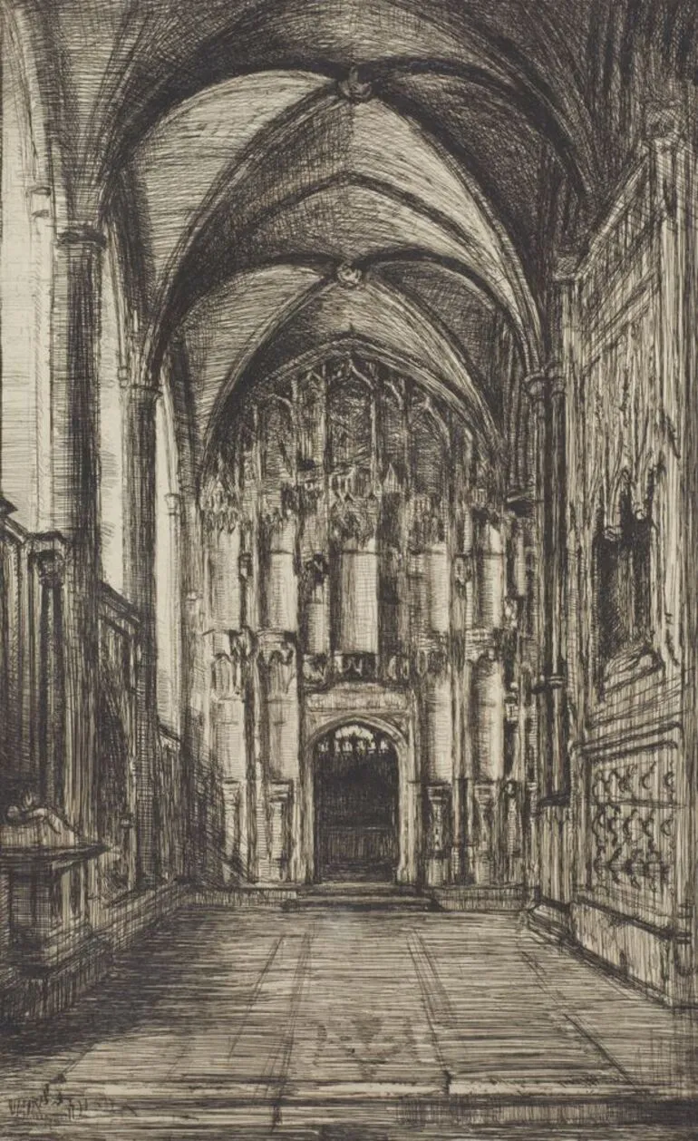 Image: Bishop West's chapel