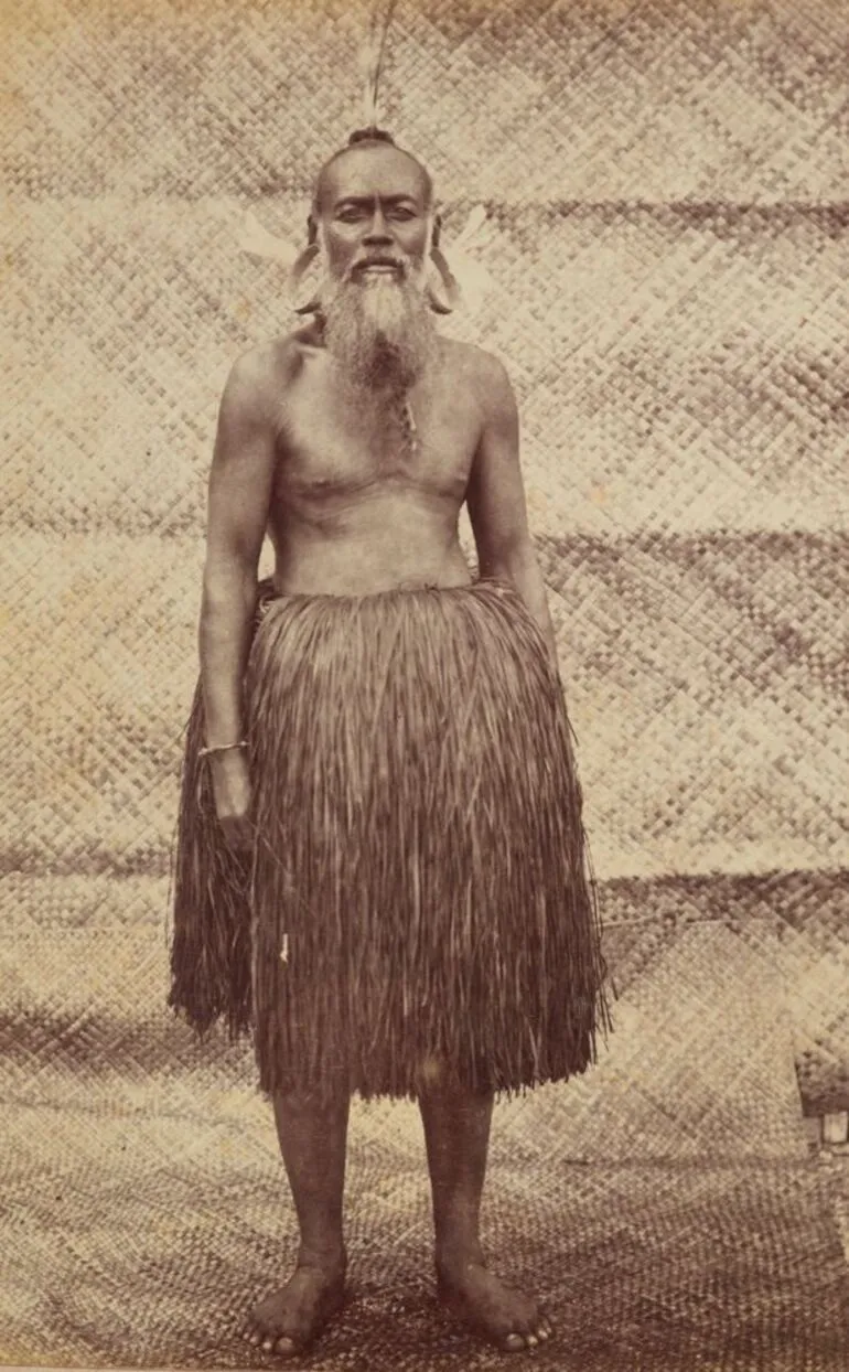 Image: Remi Majuro Chief. From the album: Views in the Pacific Islands