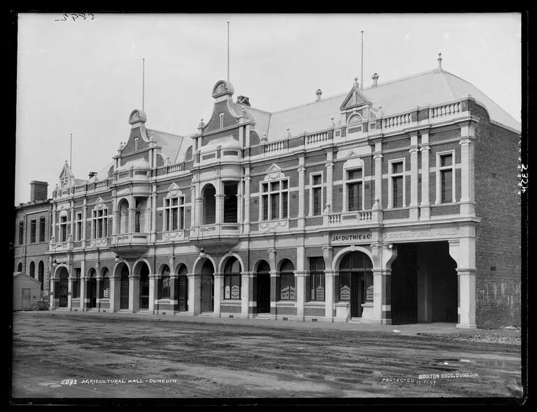 Image: Agricultural Hall, Dunedin
