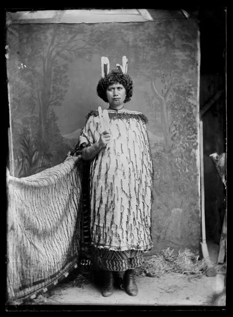 Image: Portrait of a Maori woman