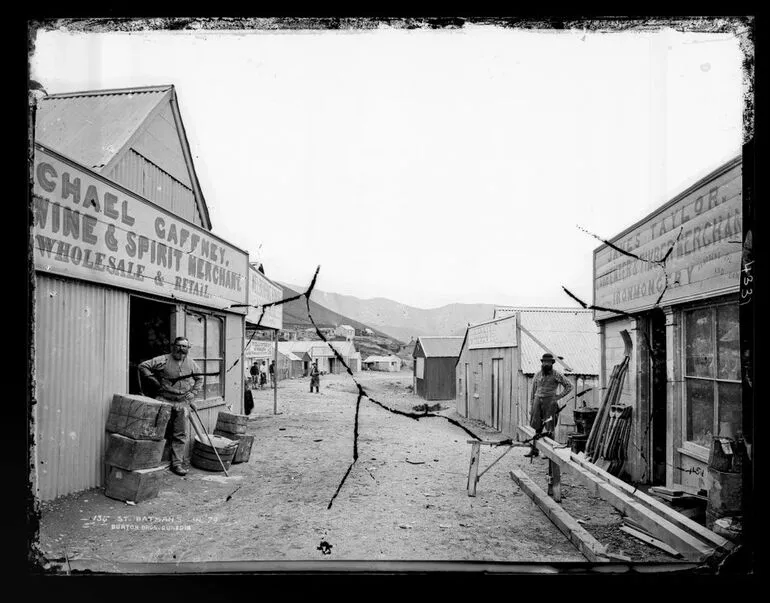 Image: St. Bathans in 1879