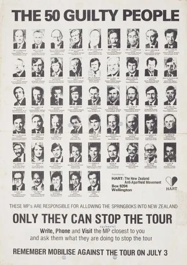 Image: Poster, 'The 50 Guilty People'