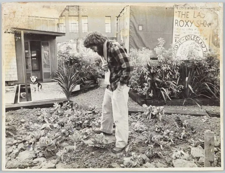 Image: Barry Thomas at the beginning of the week long last Roxy Show