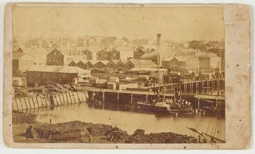 Image: Wharves, Auckland Harbour