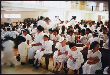 Image: Samoan White Sunday celebrations, Congregational Christian Church of Samoa, Grey Lynn, Auckland