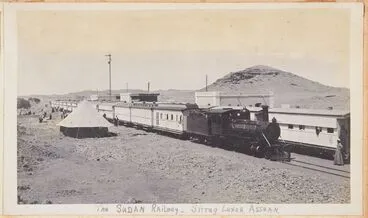 Image: The Sudan Railway, Sirrug, Luxor, Assuan. From the album: Photograph album of Major J.M. Rose, 1st NZEF