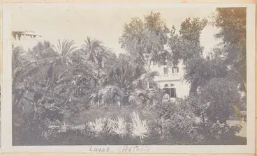 Image: Luxor (hotel). From the album: Photograph album of Major J.M. Rose, 1st NZEF