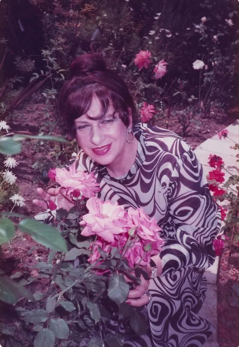 Image: Vinka Lucas in her garden