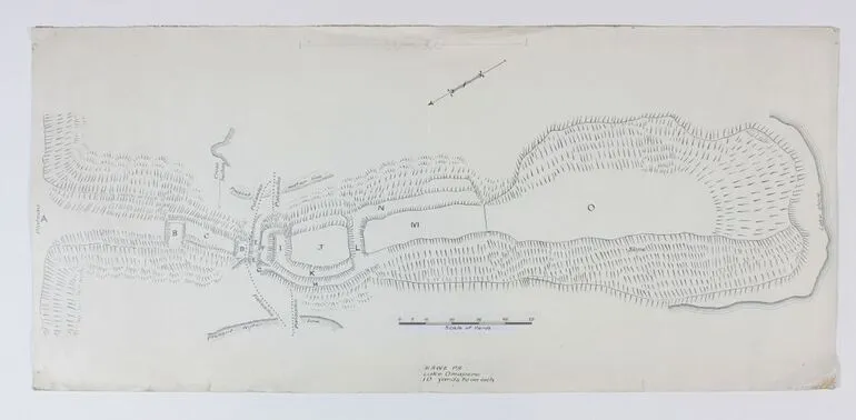 Image: Plan of Mawe Pa, Lake Omapere