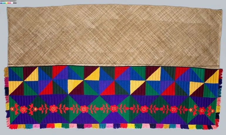 Image: Fala Pati (wool embroidered mat)