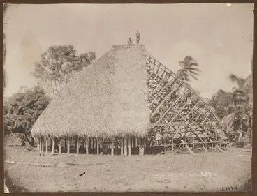 Image: House (fale) building, Samoa. From the album: Samoa