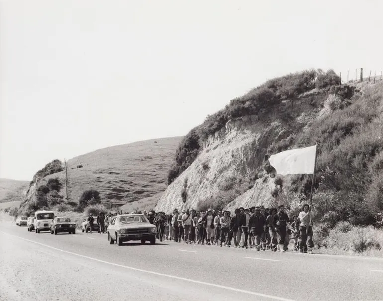 Image: Maori Land March,