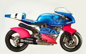 Image: Britten V1000 motorcycle