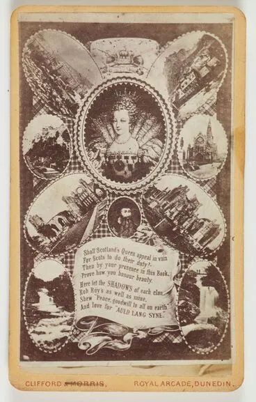 Image: Scottish Poem on a card