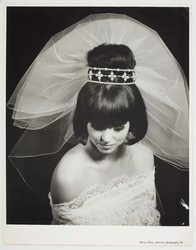 Image: Untitled [Wedding gown and headdress]