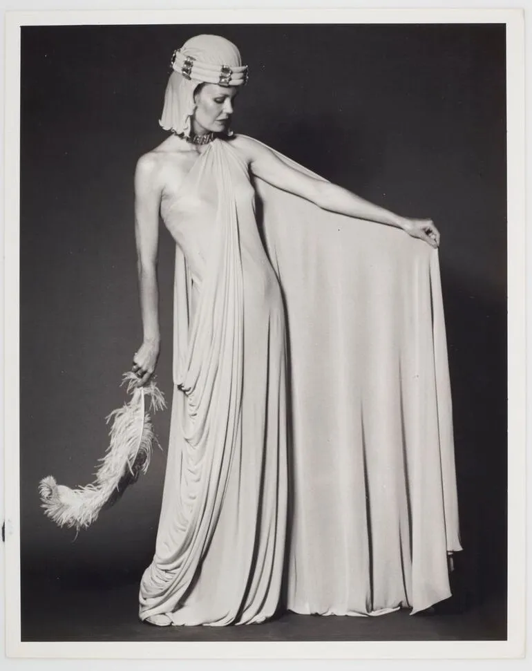 Image: Untitled [Egyptian Inspired Evening Gown]
