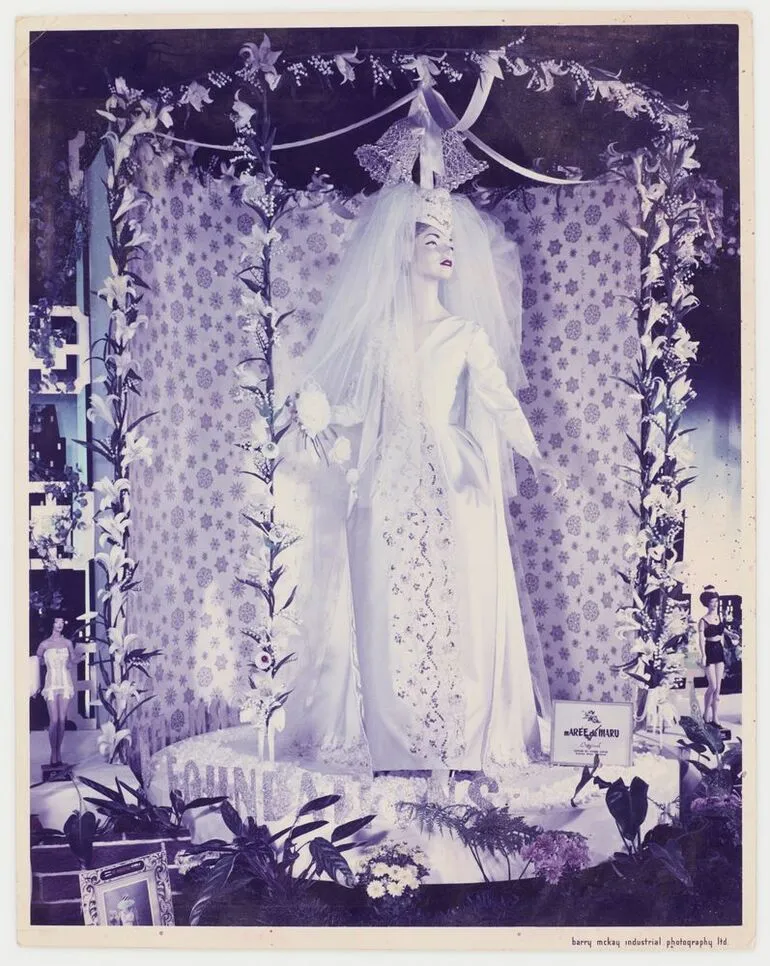 Image: Untitled [Wedding gown display]