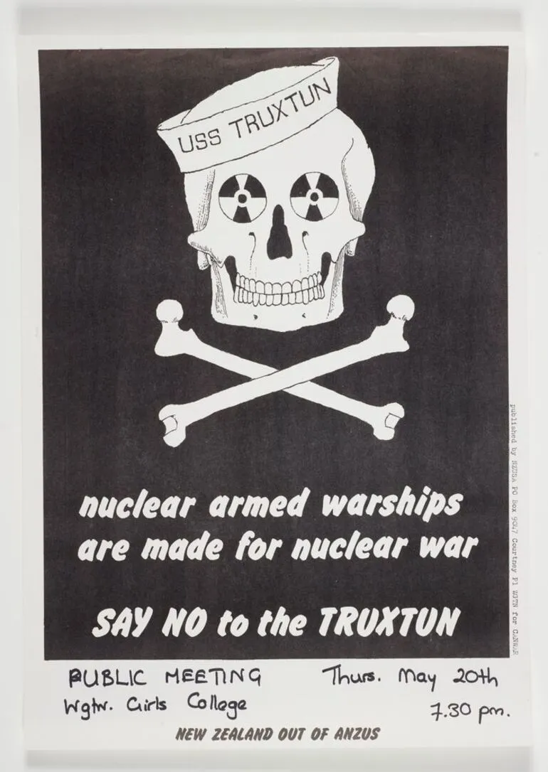 Image: Poster, 'USS Truxtun'