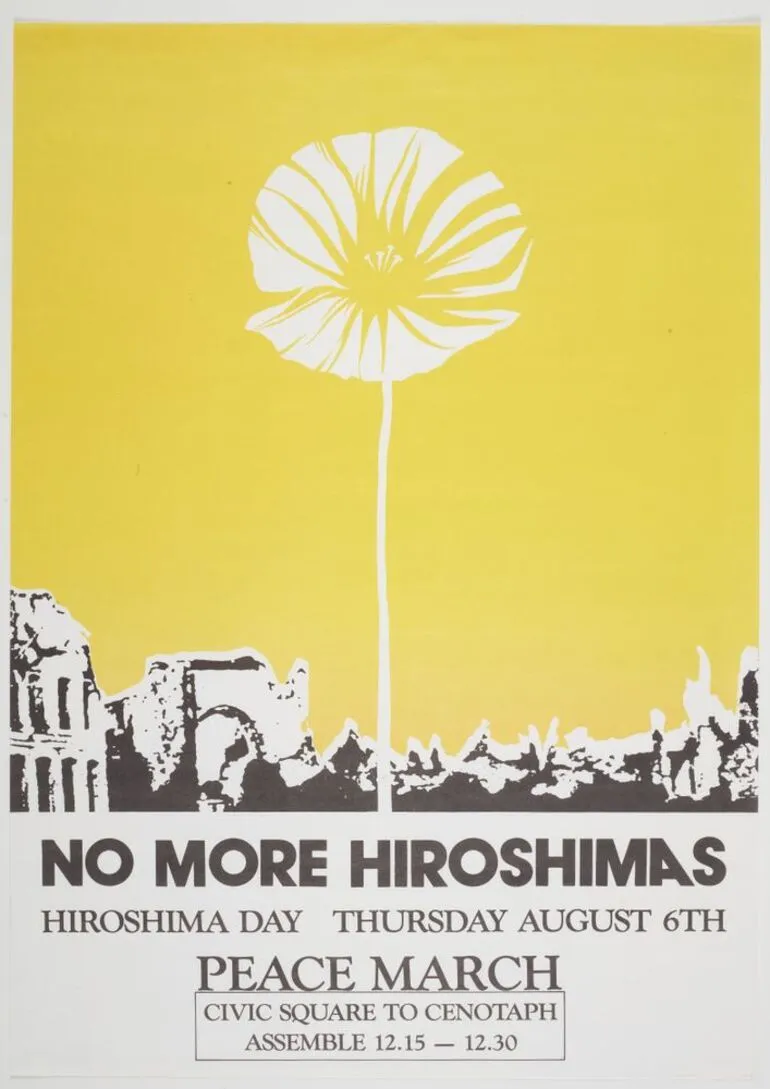 Image: Poster, 'No More Hiroshimas'