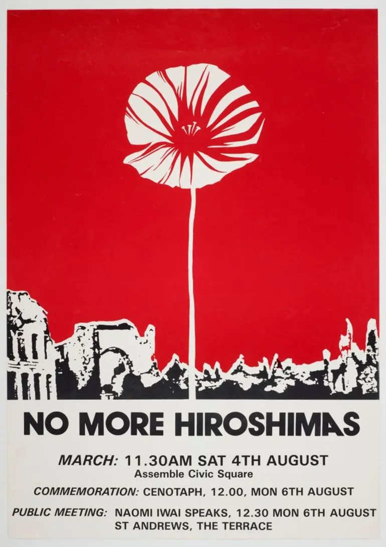 Image: Poster, 'No More Hiroshimas'