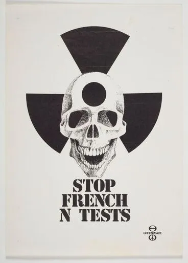 Image: Poster, 'Stop French N Tests'