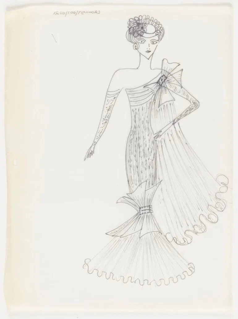 Image: Untitled [Evening gown]