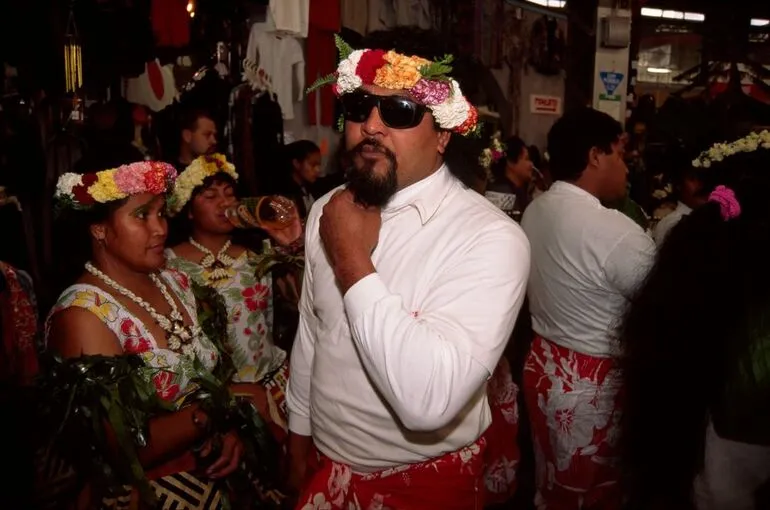 Image: Tuvalu dance group