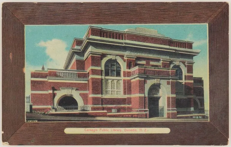 Image: Carnegie Public Library, Dunedin, New Zealand
