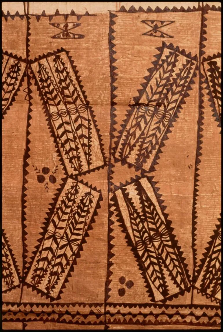 Image: Ngatu (barkcloth),Tonga