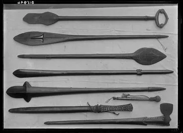 Image: Oldman collection pieces : Weapons, mostly clubs
