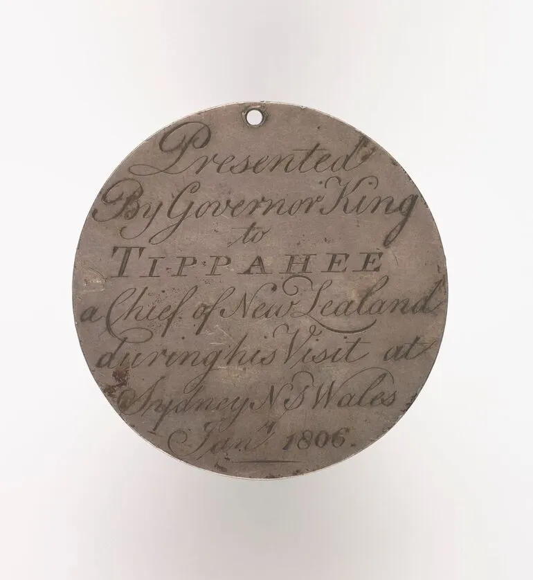 Image: Te Pahi Medal