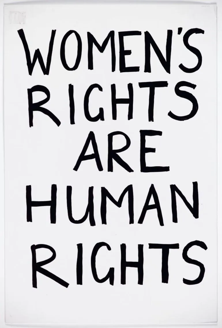 Image: Full Time Feminist / Women's Rights Are Human Rights placard