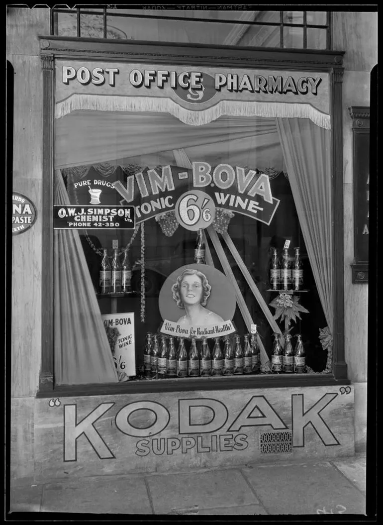 Image: Vim-Bova Tonic Wine Display