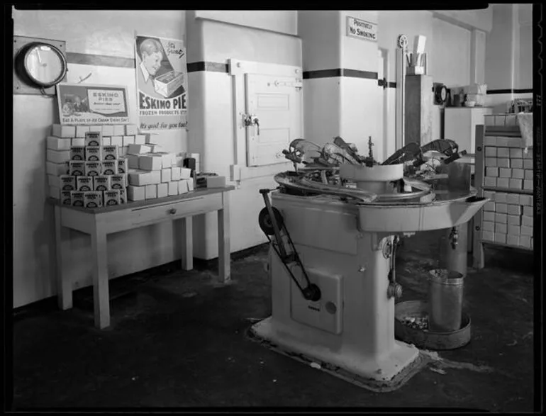Image: Ice cream factory interior: Frosty Jack Frozen Products Limited