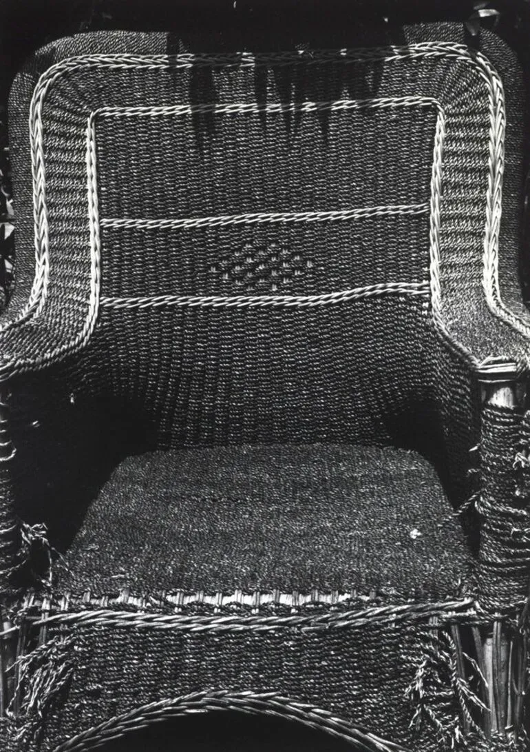 Image: Cane chair, Parnell, 1969