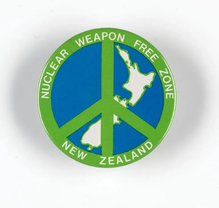 Image: 'Nuclear Weapon Free Zone' badge