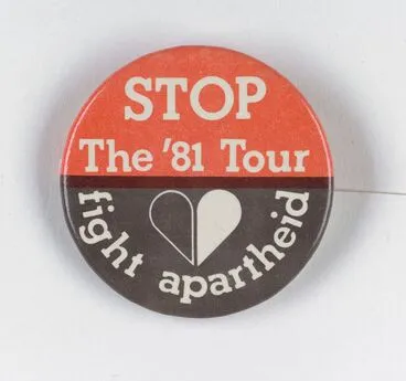 Image: 'STOP The '81 Tour' badge