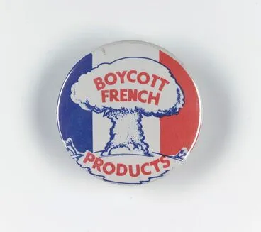 Image: Boycott French Products badge