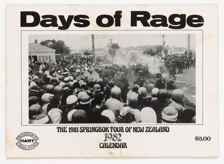 Image: Days of Rage calendar