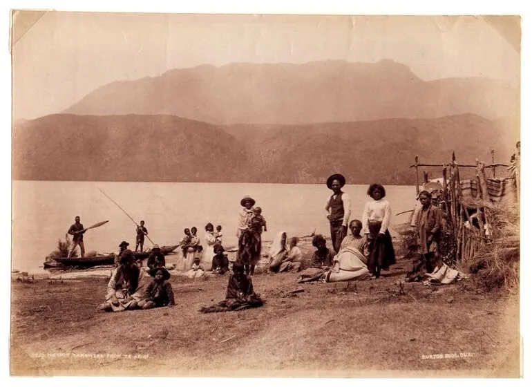 Image: Mount Tarawera from Te Ariki