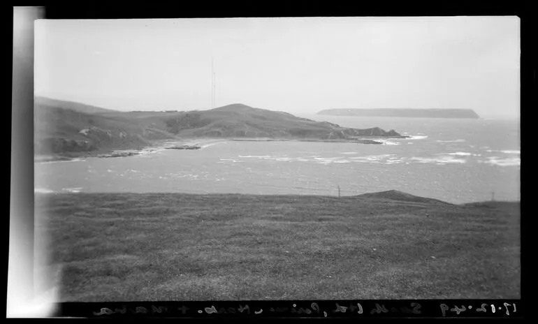 Image: South head, Porirua harbour and Mana