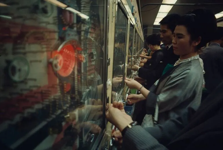 Image: Japan series: pin-ball parlour