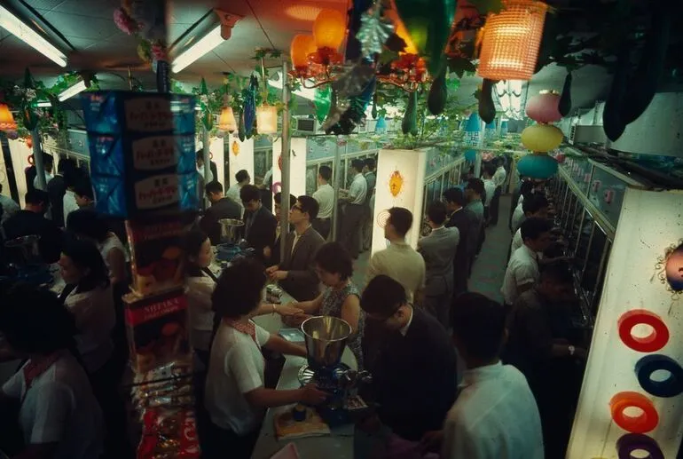 Image: Japan Series: Pin-ball Parlour "Pachinco"